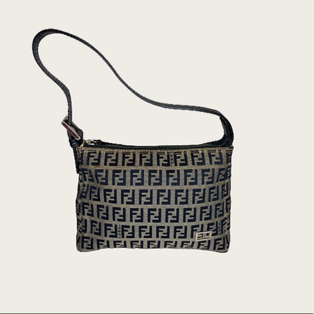 Vintage Fendi Zucca Hand Bag